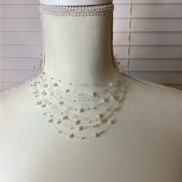 NYC STATEMENT  CHOKER  NECKLACE SA29 - Picture 1 of 1